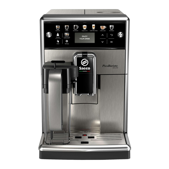 Philips Saeco PicoBaristo DELUXE SM5570 User Manual