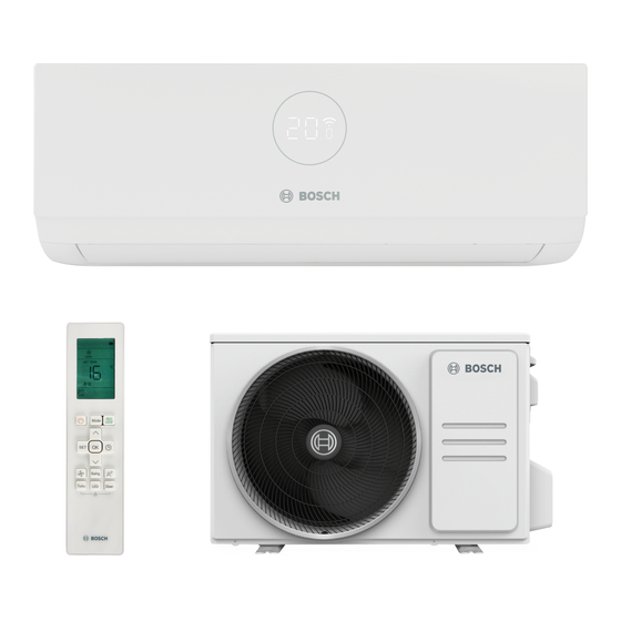 Bosch Climate Line 2000 CLL2000-Set 23 W Operating Instructions For Users