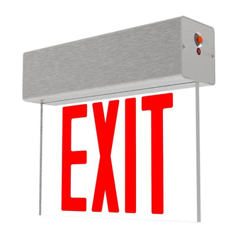 BARRON EXITRONIX 900EX Series Installation Instructions
