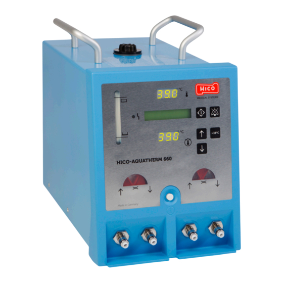 PFM Medical HICO-AQUATHERM 660 Instructions For Use Manual