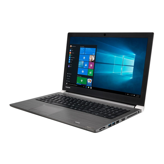 Toshiba Satellite A50 Manuals