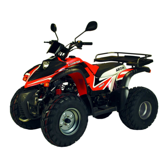 Aeon New Sporty 125, 180 Service Manual