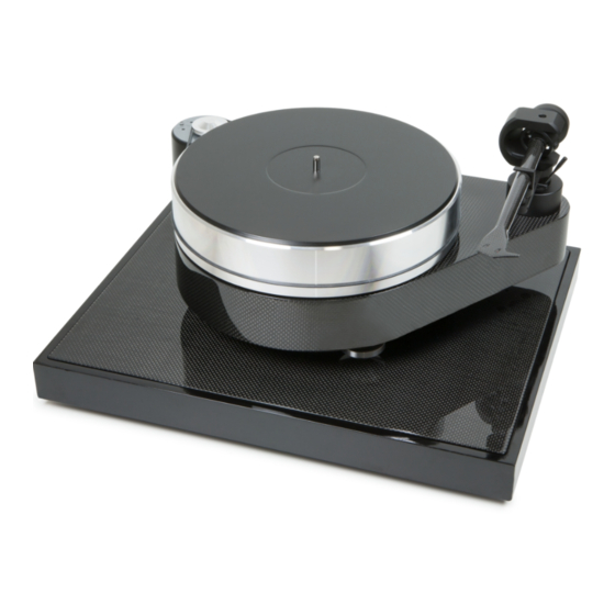 Pro-Ject Audio Systems Pro-Ject RPM 10 Manuals