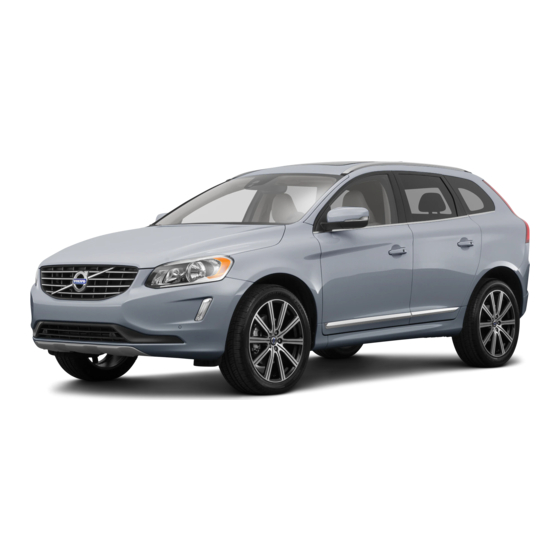 Volvo 2016 XC60 Owner's Manual
