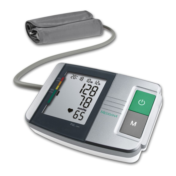 Medisana MTS Blood Pressure Monitor Manuals