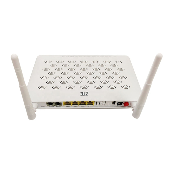 Zte ZXHNF660 User Manual