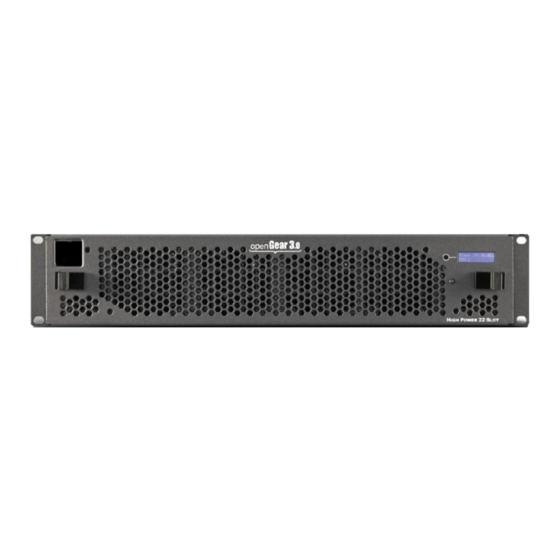 Sencore AG 2600 User Manual