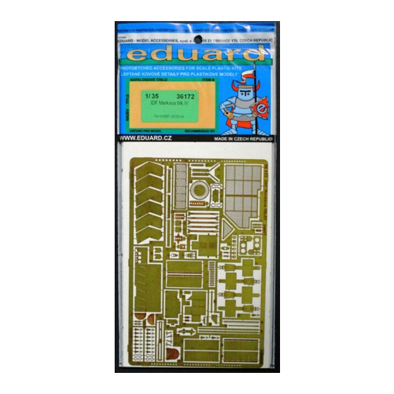 Eduard IDF Merkava Mk.IV Quick Start Manual