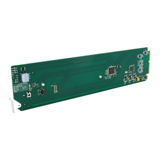 Cobalt Digital Inc 9910DA Series Product Manual