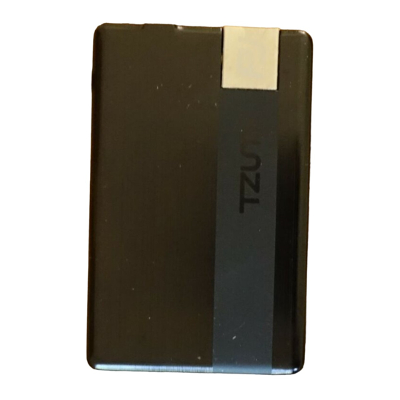 TZUMI SUPERthin Manual