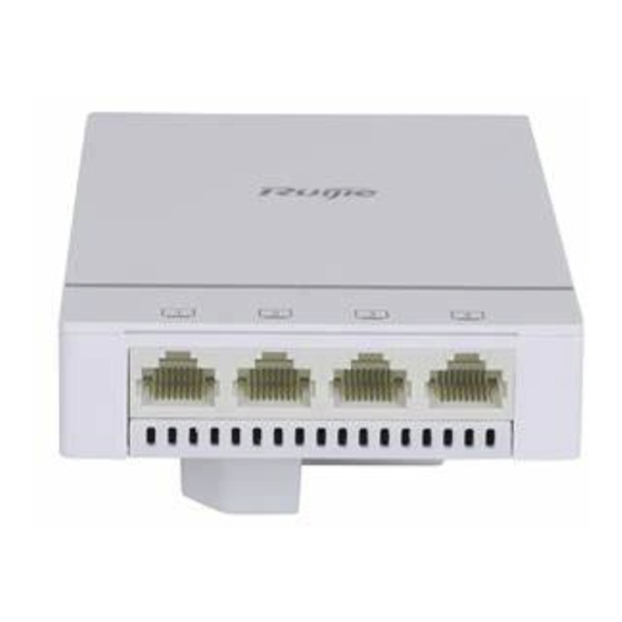 Ruijie RG-AP180(V3) Hardware  Installation And Reference Manual
