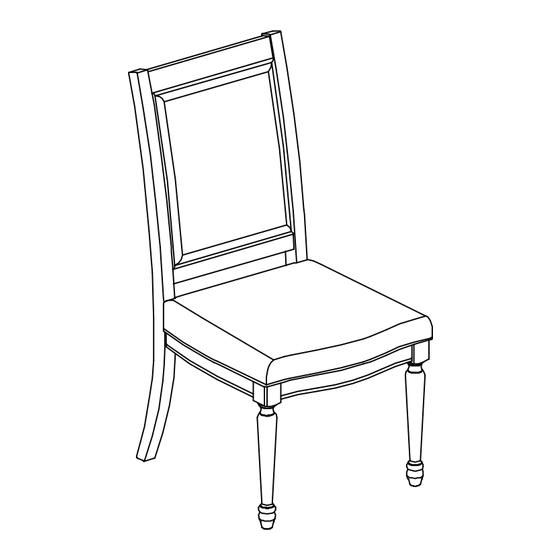 Living Spaces Chapleau 305-P381270 Assembly Instructions