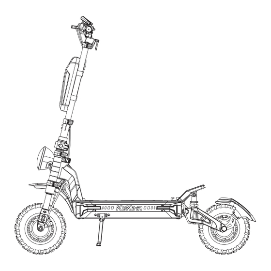 Kukirin G4 Max Operation Manual