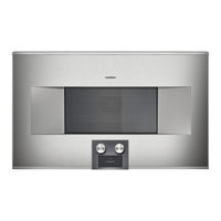 Gaggenau BS 464 610 Use And Care Manual