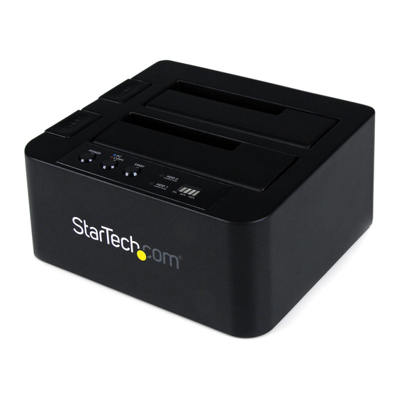 StarTech.com SATDOCK22R Instruction Manual