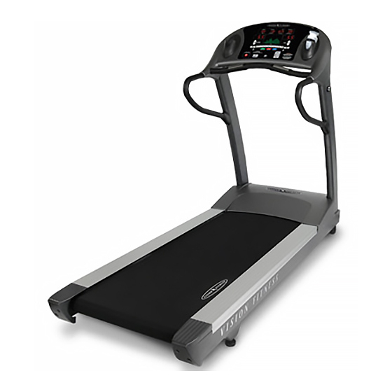 Vision Fitness T9800 Series Owner's Manual