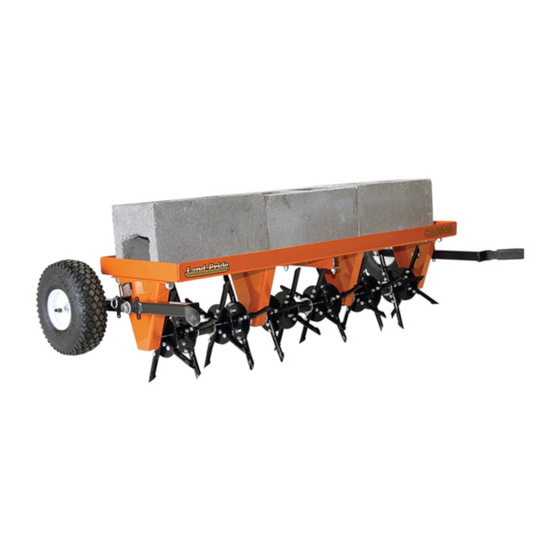 Land Pride CA0540 Parts Manual