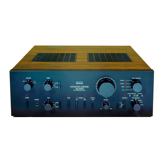 Sansui AU-D11 Manuals