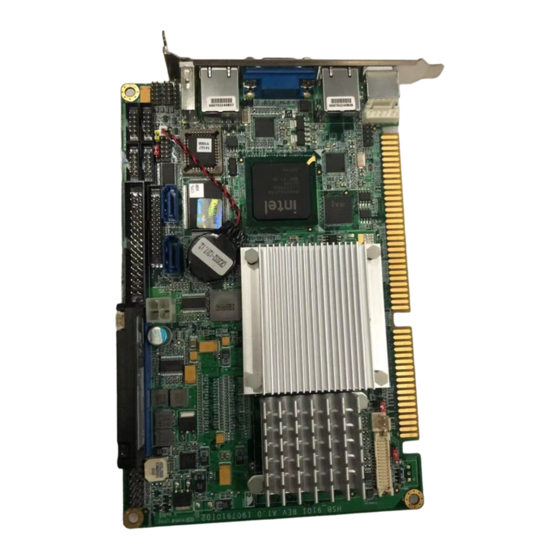 Aaeon HSB-910I Manuals