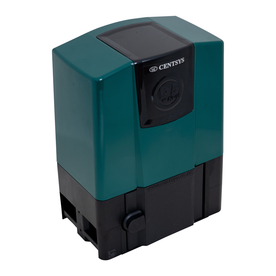 Centurion D3 Installation Manual