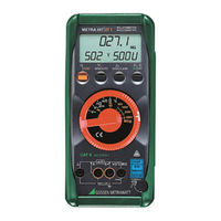Gossen MetraWatt METRA HIT 27I Operating Instructions Manual