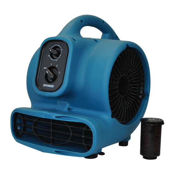 XPower P-250AT Owner's Manual
