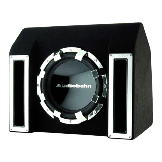 AudioBahn ABB101V Operating Instructions Manual