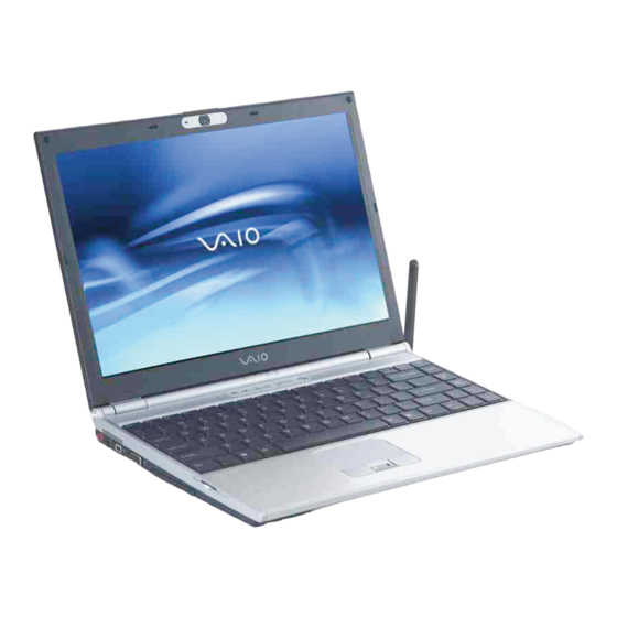 Sony VAIO VGN-SZ330P Specifications