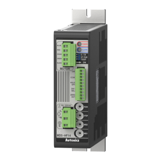 Autonics MD5-HF14 Series Product Manual