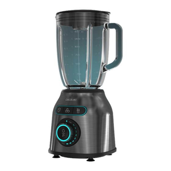 cecotec POWER BLACK TITANIUM 2200MAX SMOOTH Instruction Manual