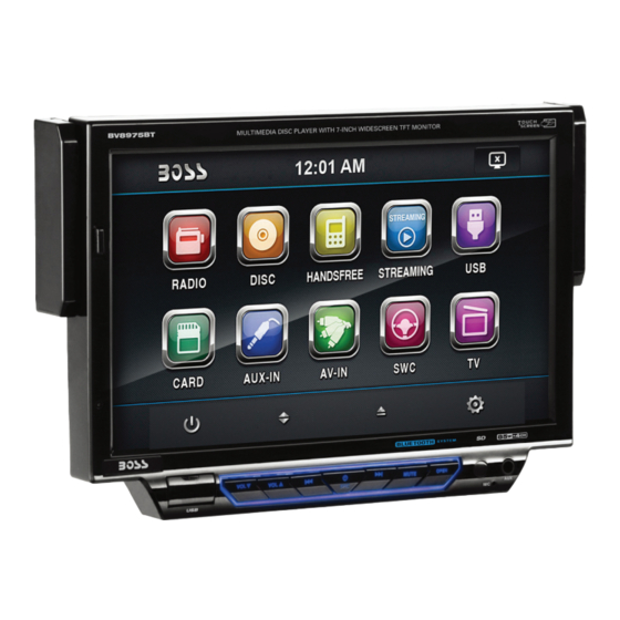 Boss Audio Systems BV8975BT User Manual