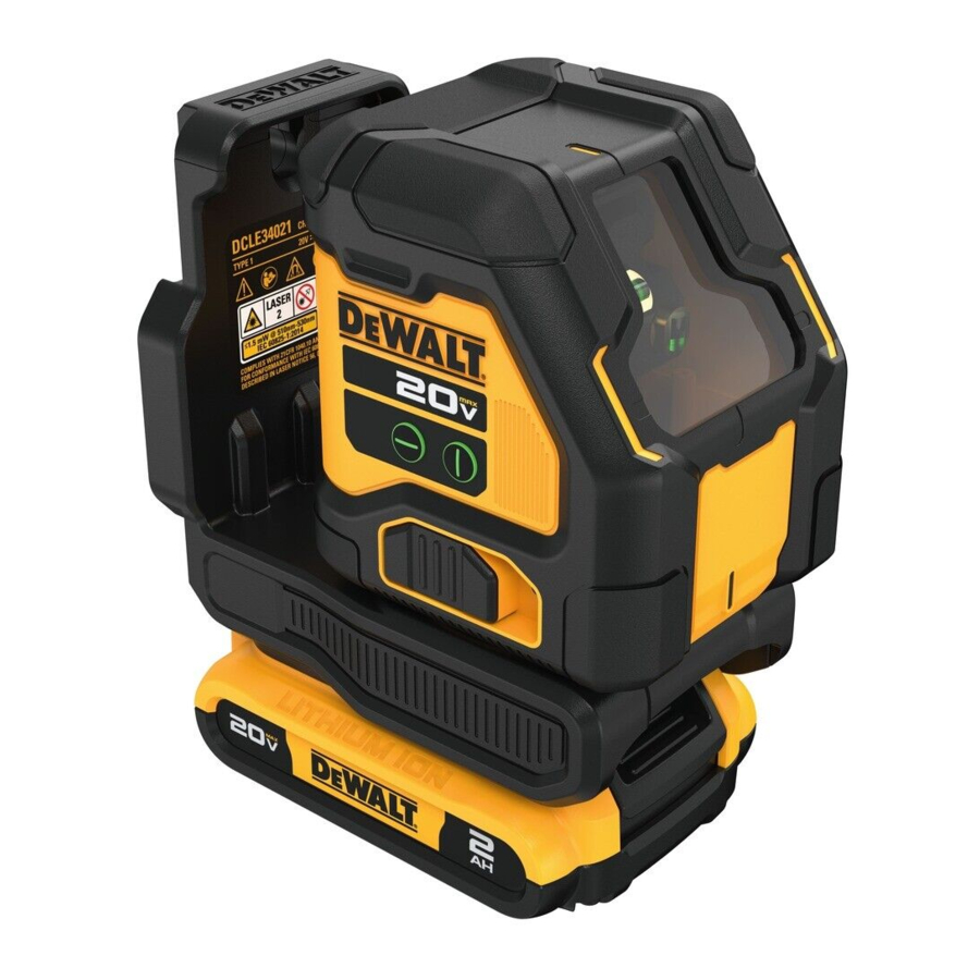 DeWalt DCLE34021, DCLE34021B, ATOMIC COMPACT Series Manual