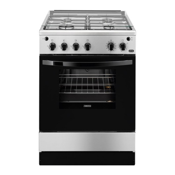 Zanussi ZCG612H1XA User Manual