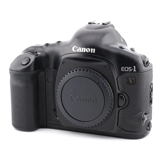 Canon EOS 1V Instructions Manual