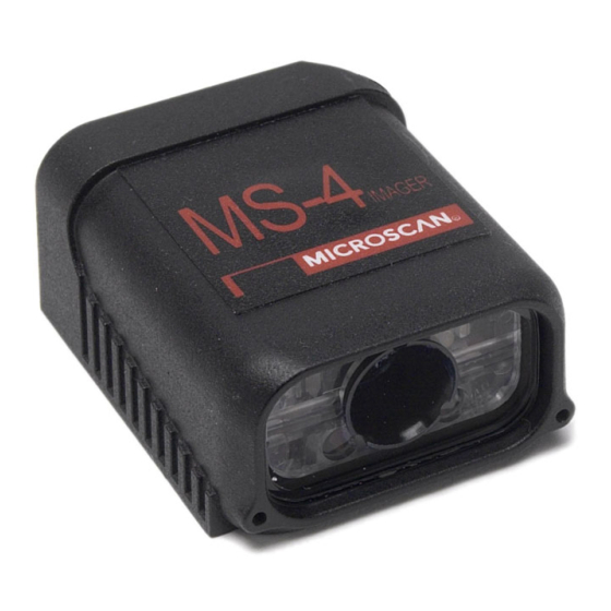 Microscan MS-4 User Manual