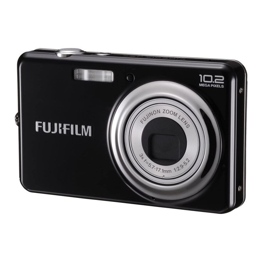 FujiFilm FinePix J27 Owner's Manual