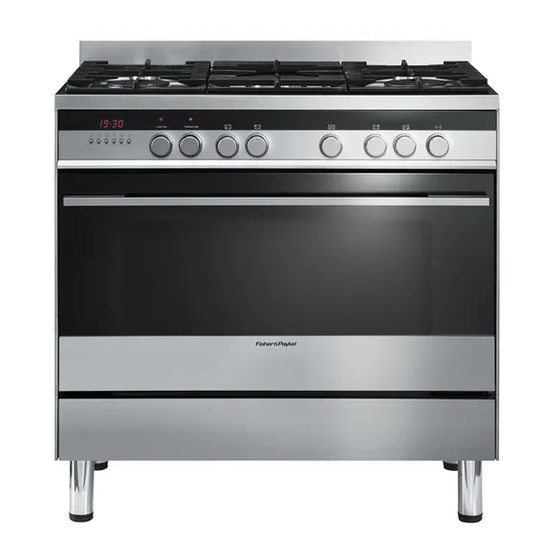 Fisher & Paykel OR90SDBGFX User Manual