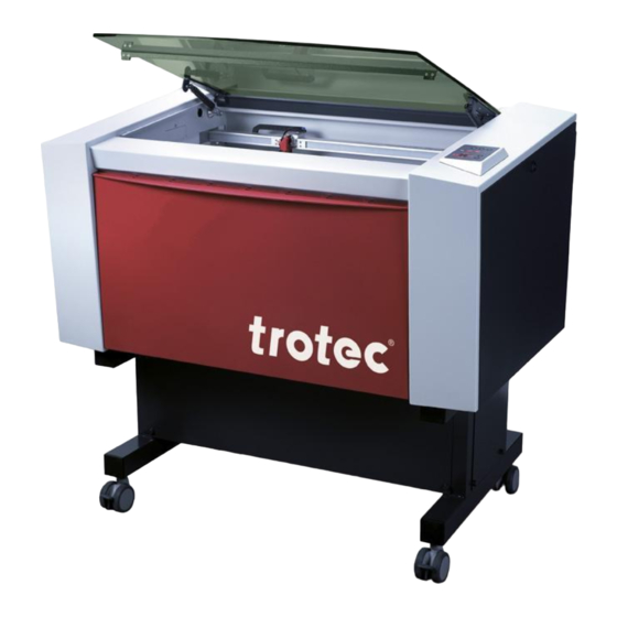 Trotec Speedy 300 fiber Operation Manual