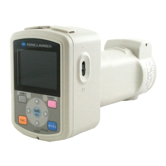 Konica Minolta CM-700d Manual