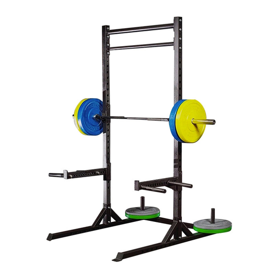 FRENCH FITNESS R6 CROSS TRAINING SQUAT STAND Assembly Manual