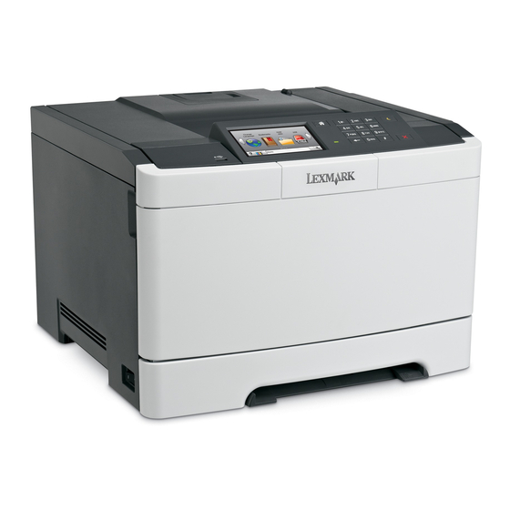 Lexmark CS410 Technical Reference Manual
