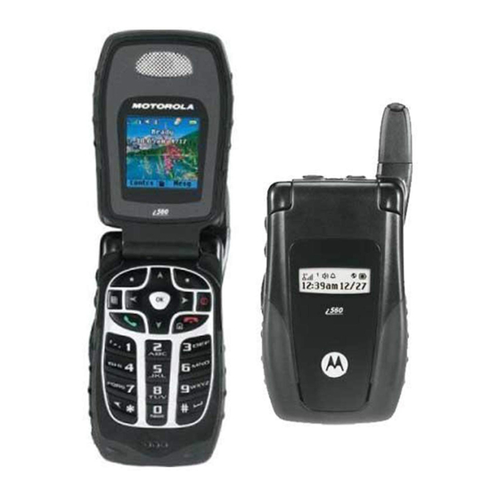 Motorola i560 User Manual