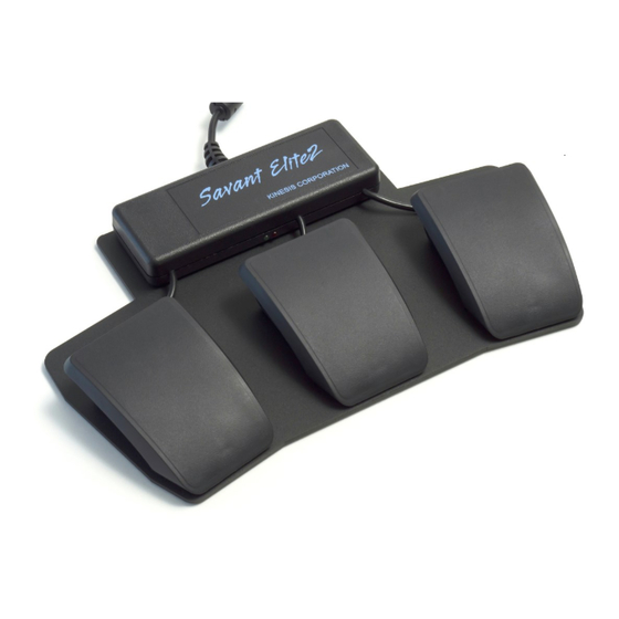 Kinesis savant elite 2 Manuals