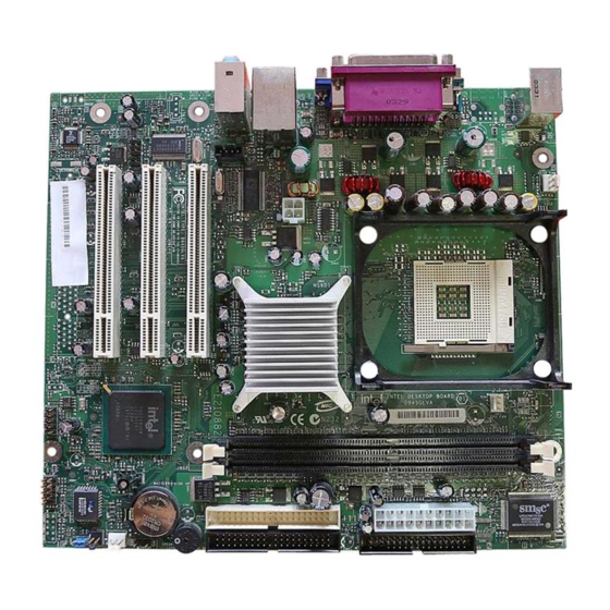 Intel D845GVFN Quick Reference Manual