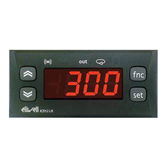 Eliwell IC 912 LX Pt100 R Manual