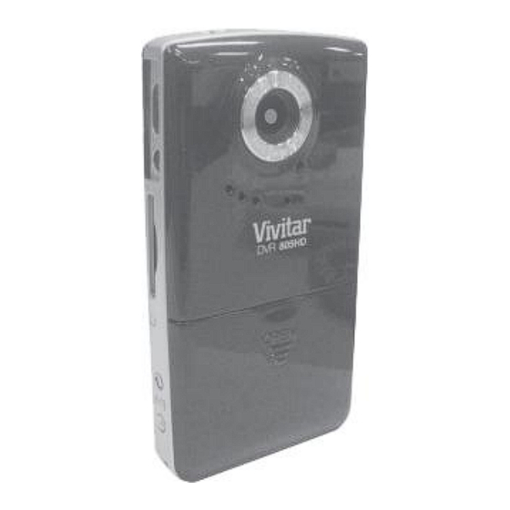 Vivitar DVR 805HD Manuals