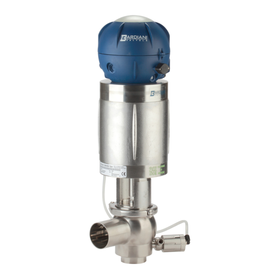 Bardiani BZAW3 Instruction, Use And Maintenance Manual