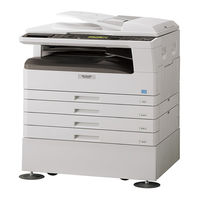Sharp M160D Operation Manual