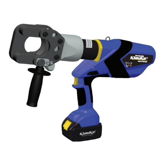 Textron Klauke ESG 55CL Quick Start Manual