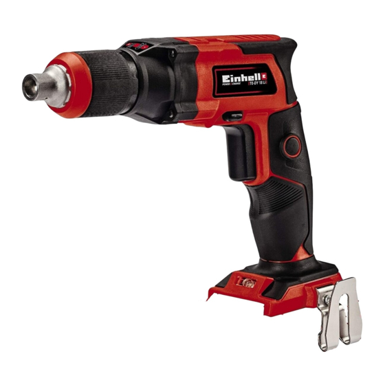 EINHELL TE-DY 18 Li-Solo Manuals